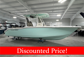 2025 Key West 263 FS Seafoam Boat